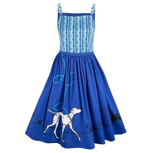 Disney Dresses & Skirts - Disney Blue Dalmatian Dress